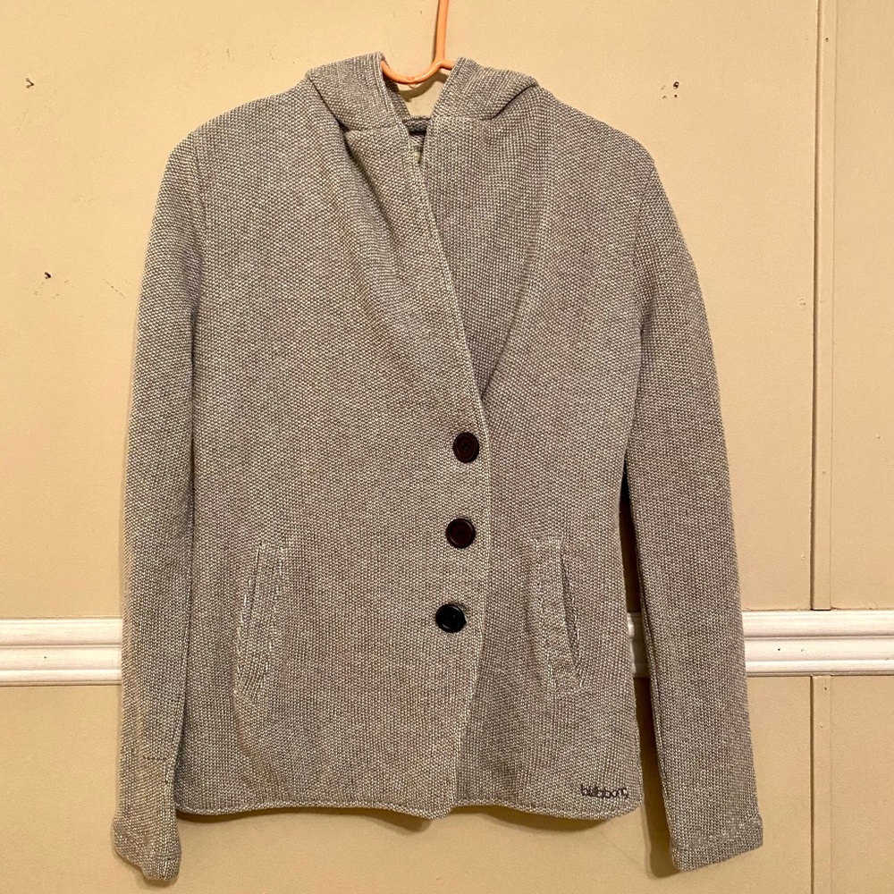 Billabong button up hoodie